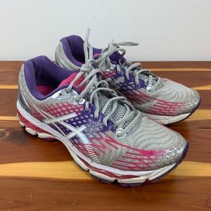 ASICS Gel Nimbus Purple Pink White 11 Women’s